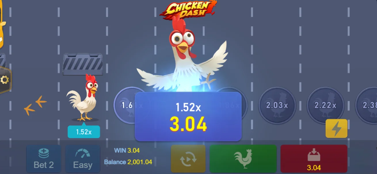 Chicken Dash Demo Game