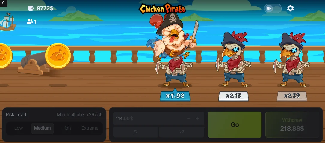 Chicken Pirate Demo Game