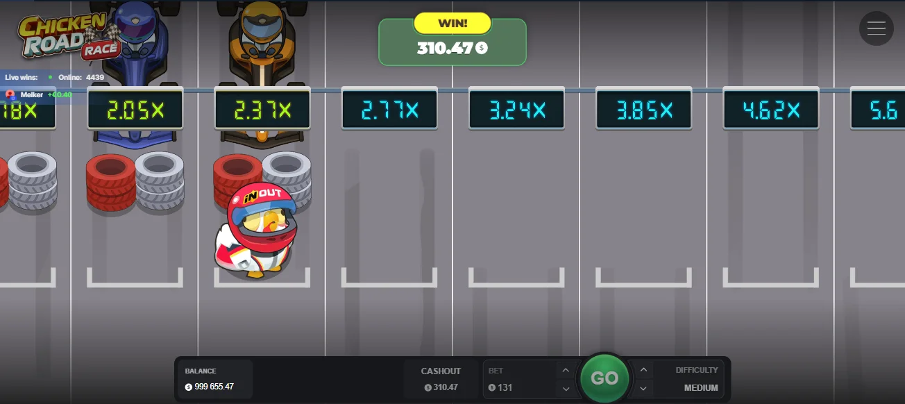 Chicken Road Race Demo Game