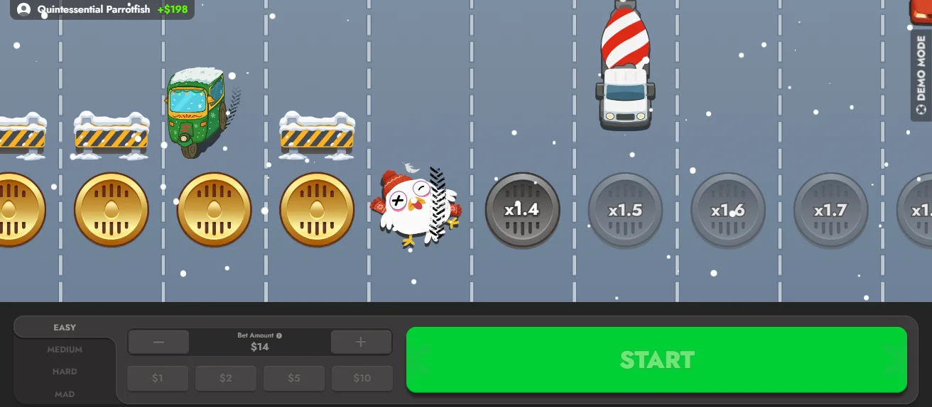 Chicken Route Demo