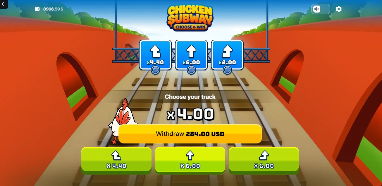Chicken Subway Demo Game