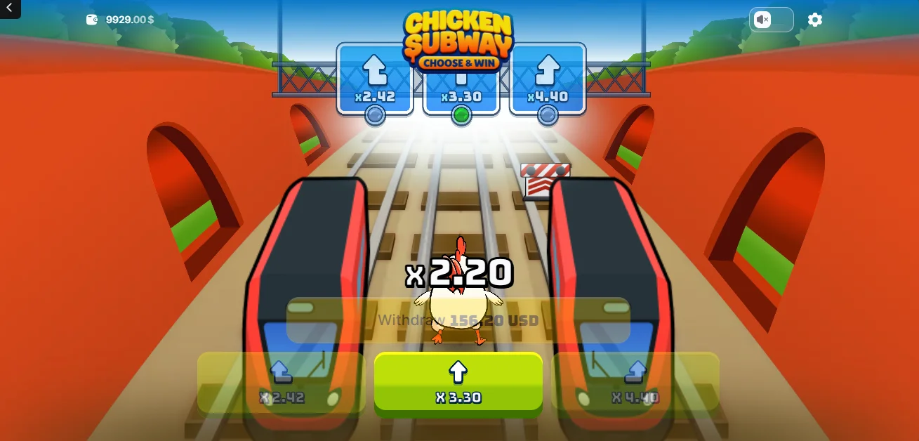 Chicken Subway Game