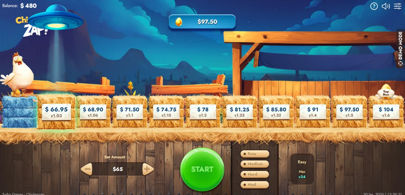 Chicken Zap Demo Game