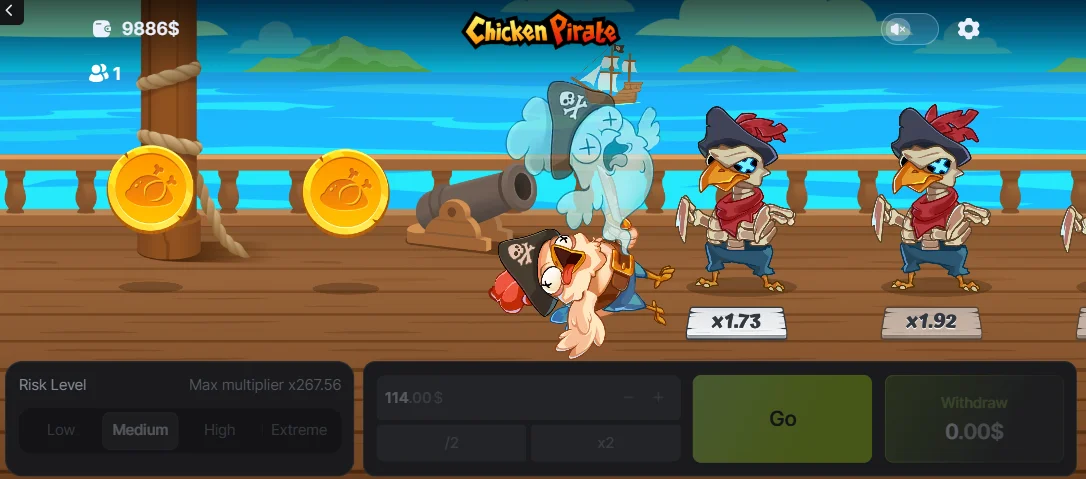 Demo Chicken Pirate