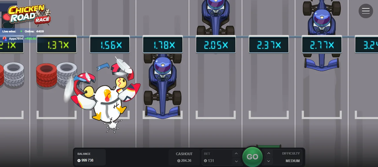 Demo Chicken Road Race