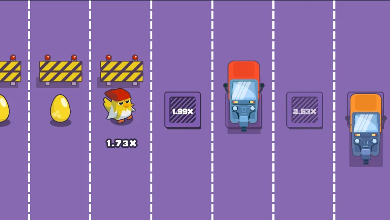 Demo Game Chicken Cross