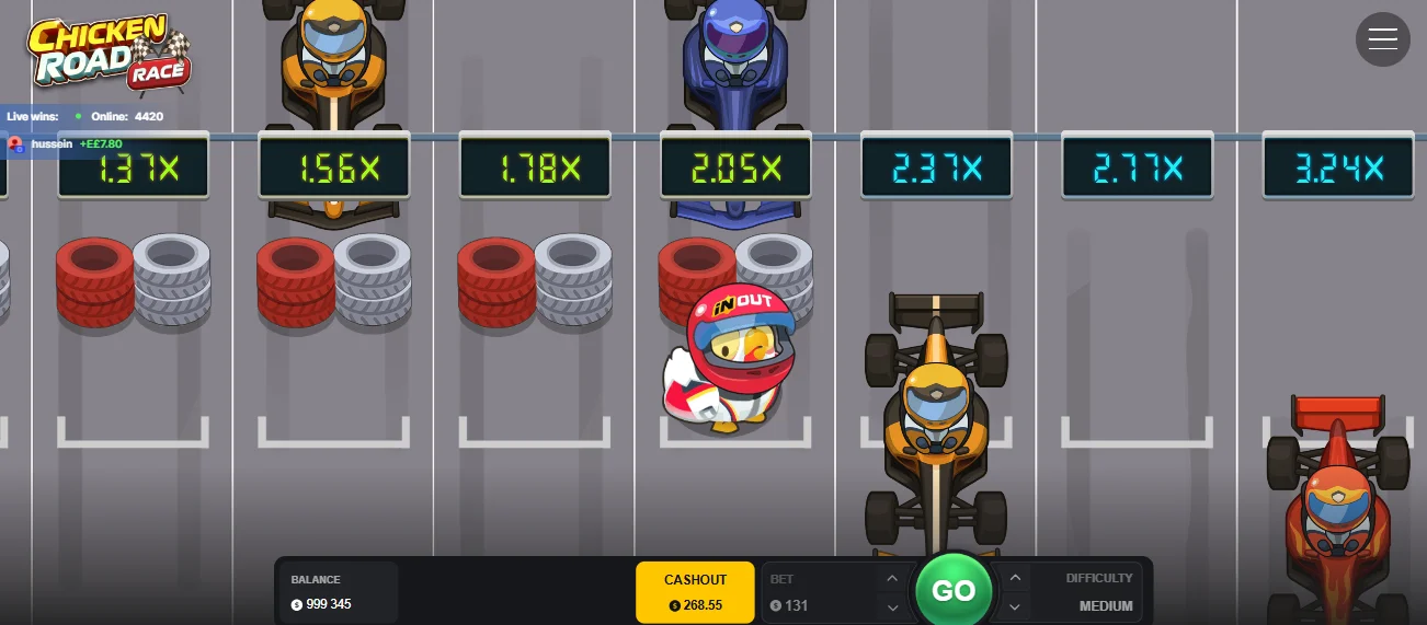 Demo Game Chicken Road Race