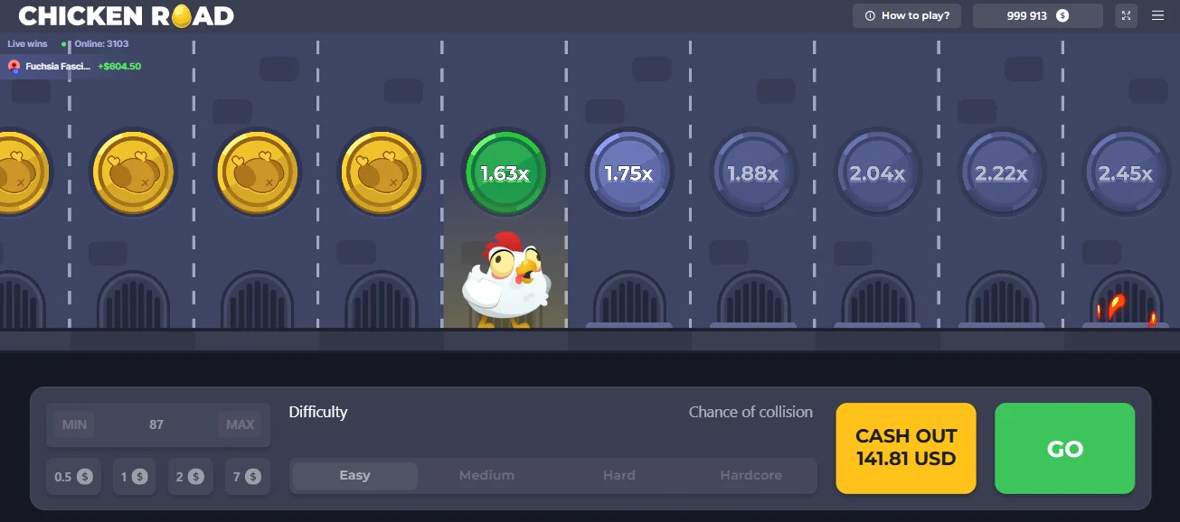 Game Chicken Road
