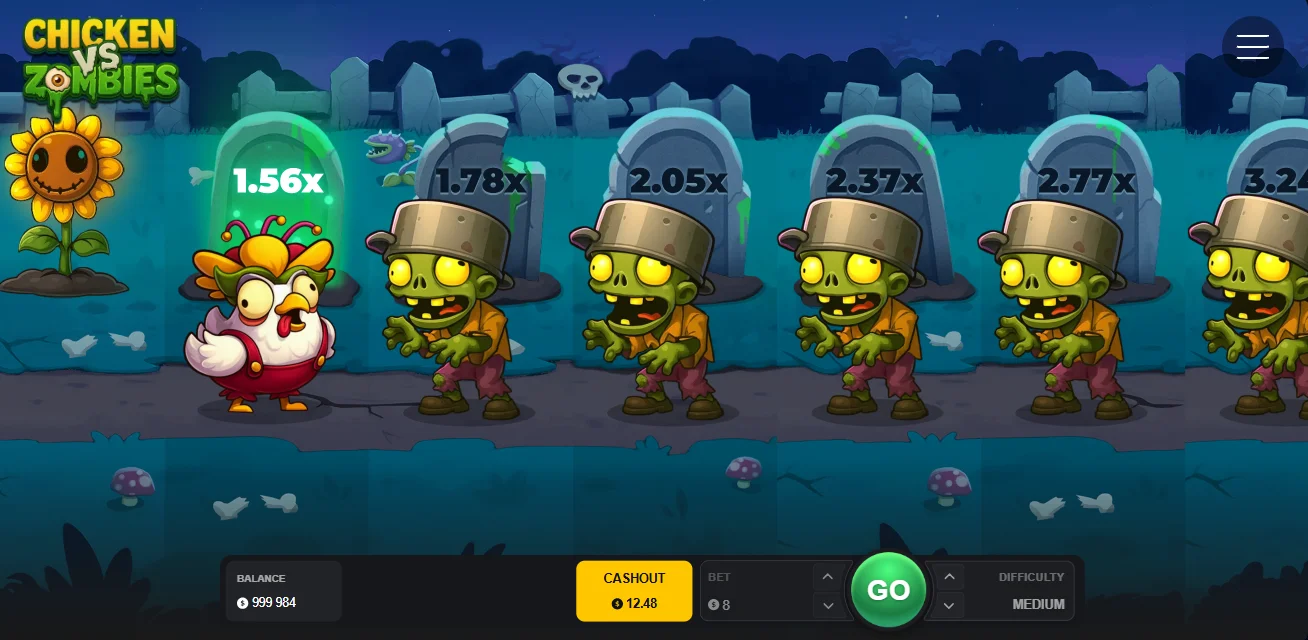 Game Chicken vs Zombies